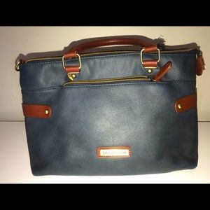 Navy Sag Harbor Handbag